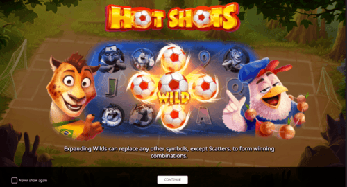 hot shots online slot game
