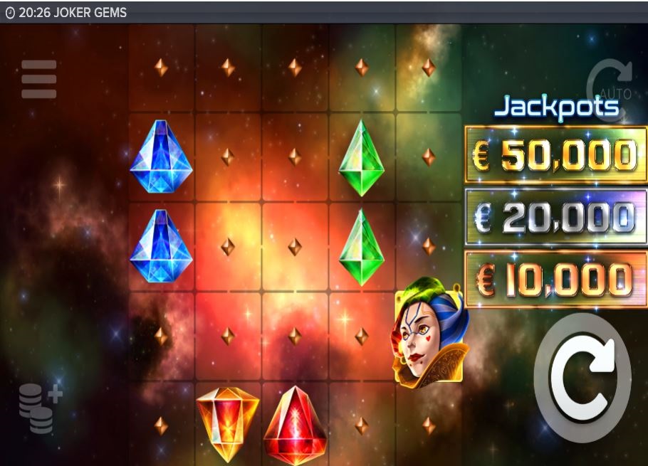 Joker Gems UK online slot game