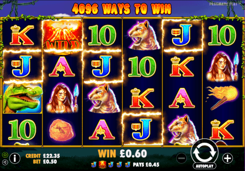 Jurassic Giants UK online slot game