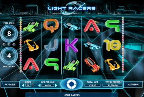 Light Racers UK slot game