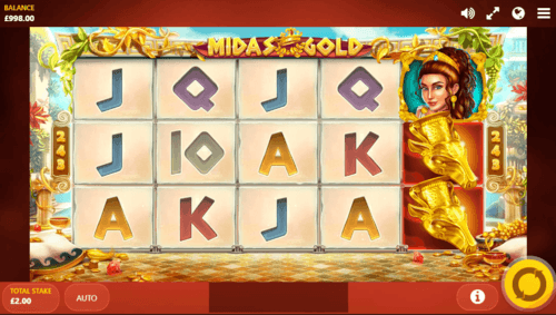 Midas Gold UK online slot game