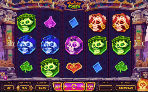 Pumpkin Smash UK online slot game