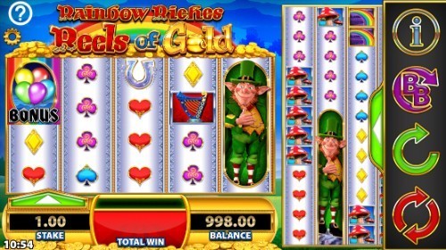 Rainbow Riches Reels of Gold UK slot game