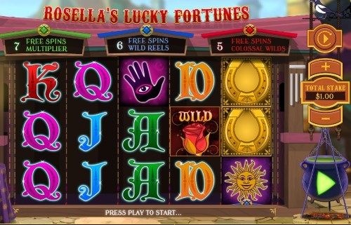 Rosellas Lucky Fortune UK online slot game