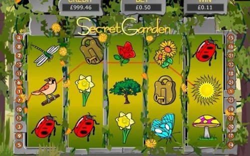 Secret Garden UK slot game