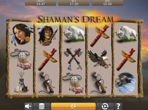 Shaman's Dream UK online slot game