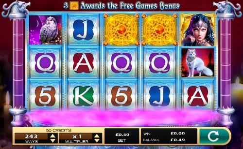 Silver Enchantress UK slot game