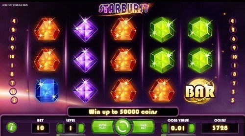 Starburst UK slot game