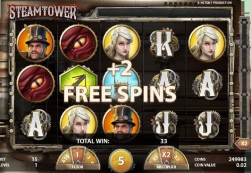Steam Tower UK slot game