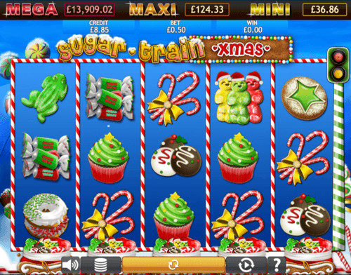 Sugar Train Xmas Jackpot UK online slot game