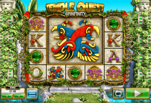 Temple Quest Spinfinity UK online slot game