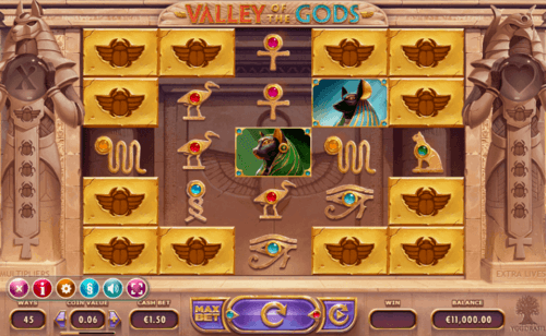 Valley Of The Gods Slot UK slot game