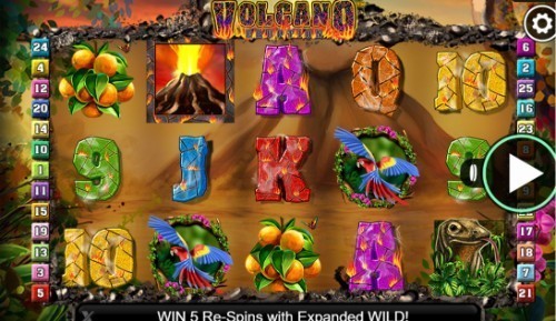 Volcano Eruption UK slot game