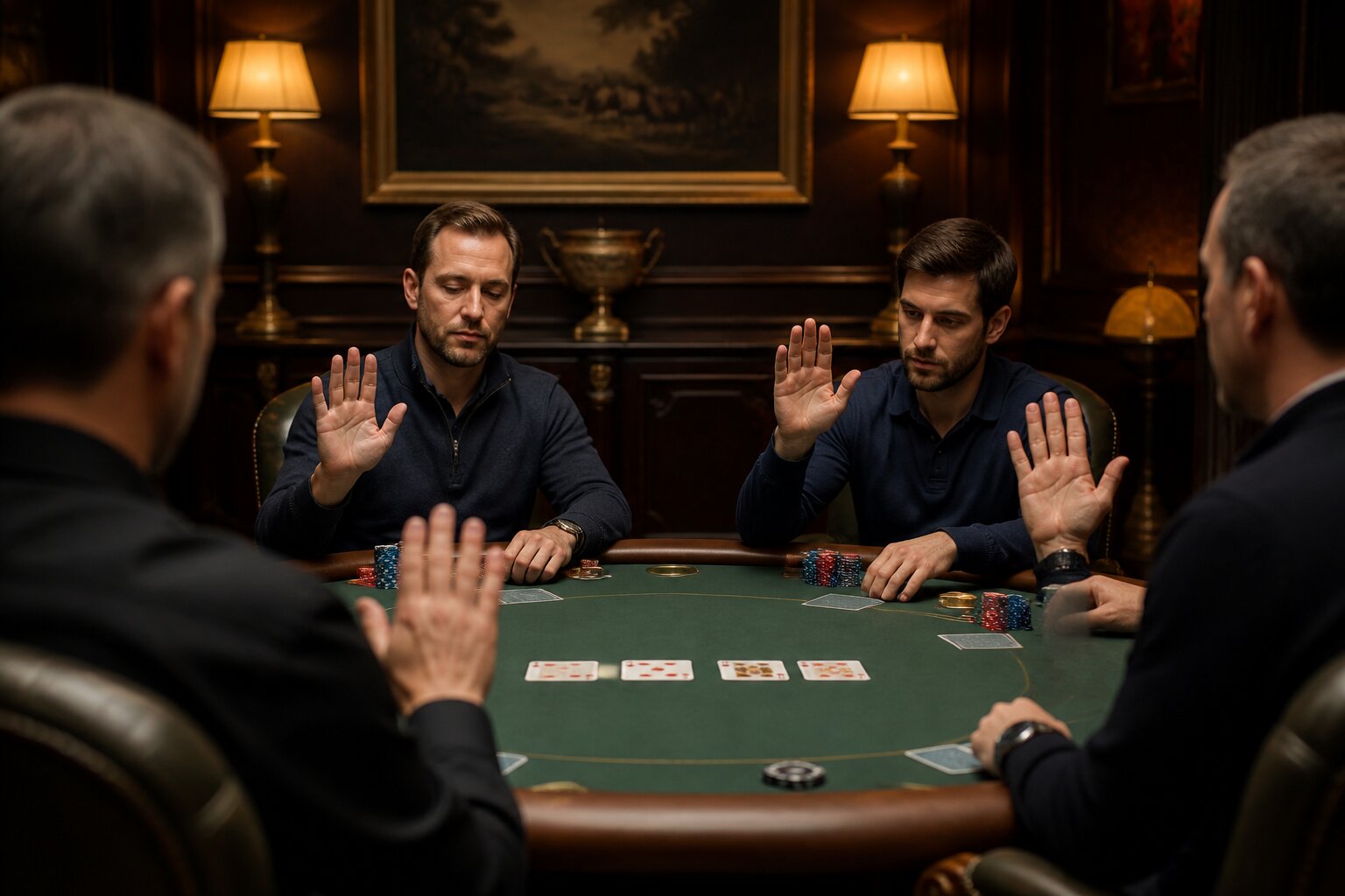 What If Everyone Checks in Poker? Rules, Outcomes and Next Steps
